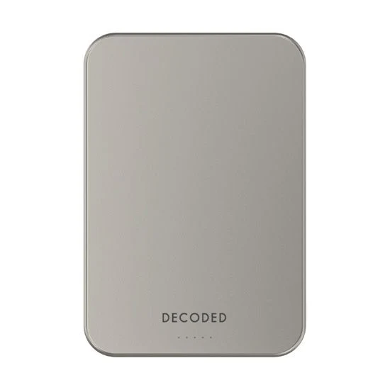 סוללת גיבוי Decoded Ultra Slim Qi2 MagSafe 10000