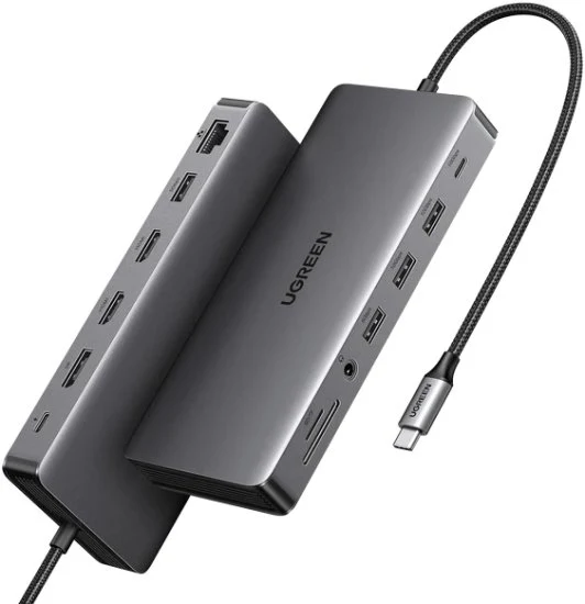 מפצל חיבורים USB-C to 2*USB-A+2*USB-A +1*USB-C 3.2 - Image 3